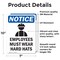 Signmission 10 in Height, 7 in Width, Vinyl Decal, Rectangle OS-2PACK-NS-D-710-V-11979 - alternate 3